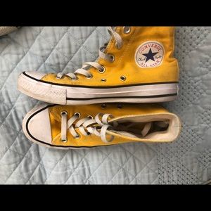 Yellow Converse